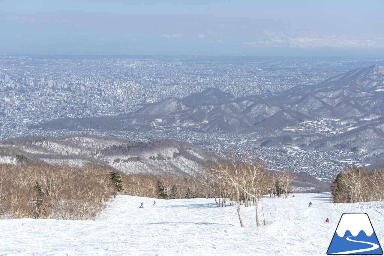 サッポロテイネ｜ついに…本格的な春シーズンが到来！ザクザク雪で凸凹な急斜面が楽しすぎる♪